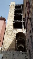 Eines der Türme im Burgviertel Cagliaris