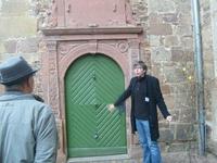 unser Stadtführer Herr Ochs 