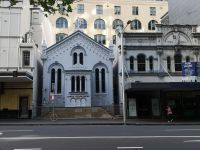 Sydney, deutsche Kirche gegenüber Hotel
