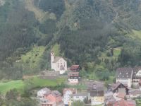 138 Fahrt mit dem Gotthard Panorama Express - Kirche Wassen