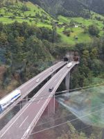 145 Fahrt mit dem Gotthard Panorama Express  - Gotthard-Autobahn