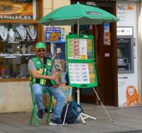 Spanier spielen Lotterie