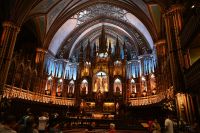 Ost-Kanada & USA - Montreal - Basilica de Notre-Dame (1)