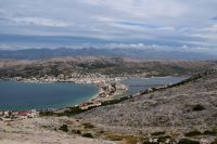025 Insel Pag, Blick zur Stadt Pag