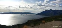 197a Blick auf Korcula und Orebic