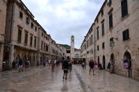 262 Dubrovnik, Stradun mit Uhrturm