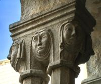 Kapitell im Kloster von Dubrovnik