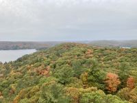4. Reisetag – Indian Summer in der Muskoka-Region – Blick vom Aussichtspunkt in Dorset
