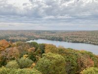 4. Reisetag – Indian Summer in der Muskoka-Region – Blick vom Aussichtspunkt in Dorset