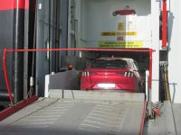 Autoverladung in Kirkenes