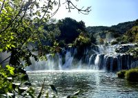 Winnetoukulisse Krka Wasserfälle