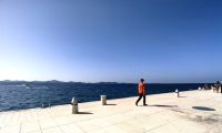 Der Strandboulevard in Zadar