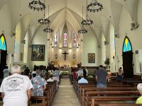Stadtspaziergang in Papeete - Kathedrale Notre Dam
