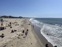 Stadtrundfahrt in Los Angeles - Santa Monica Beach