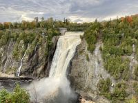 9. Reisetag – Vom Lac Taureau nach La Malbaie – Am Montmorency-Wasserfall bei Québec