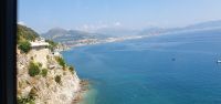 Blick von der Amalfitana in den Golf von Salerno