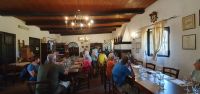 Mittagsimbiss im Weingut Marino