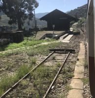 Eisenbahnfahrt am Douro