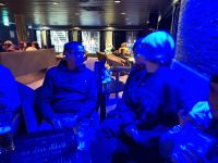 Abends auf der Stena Line Fähre