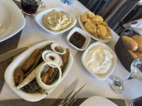 Vorspeisen im Fischrestaurant