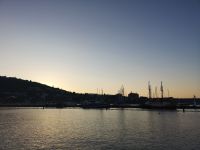 Morgendämmerung in Portoroz