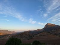 Aussicht von unserem Hotel