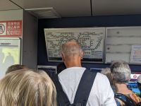 40. U-Bahn-Fahrt zur Shibuya-Kreuzung