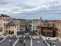 Rom: Blick von der spanischen Treppe
