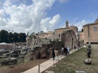 Rom: Ruinen im Forum Romanum
