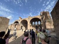Rom: Blick auf die Reste der Maxentiusbasilika