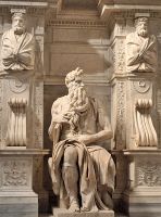 Rom: Statue des Moses von Michelangelo
