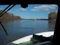Flussfahrt auf der Trave