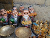 lustige Figuren als Souvenirs, Ark-Zitadelle in Buchara