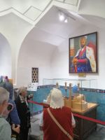 Ausstellung im Mausoleumskomplex Gur-Emir, Samarkand