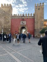 Eingang in den Alcázar in Sevilla