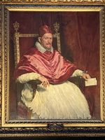 Papst Innozenz X. Palazzo Pamphilj, von Velázquez