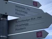 Richtung Hirschegg