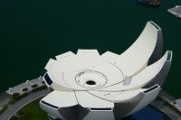 Art Science Museum wie Lotusblüte