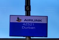120 Flug nach Durban