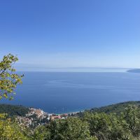 Mošcenicka Draga von oben