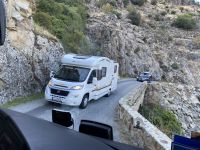 Gegenverkehr, es ist eng