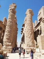 Karnak Tempel - Säulengang