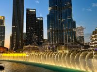 Wasserspiele vor dem Bure Khalifa
