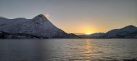 Sonne übern Fjord