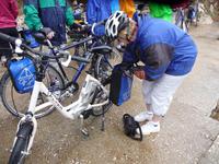 erste Fahrt mit Pedelec