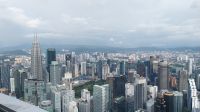 Blick auf Kuala Lumpur - Petronas Tower, Malaysia
