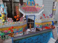 Herstellung von Grabbeigaben, Georgetown, Penang, Malaysia