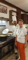 das Essen wird begutachtet
