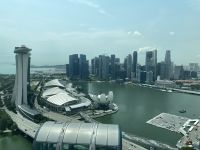 Aussicht vom Singapore Flyer