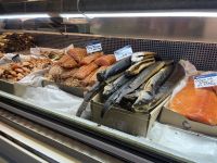 Räucherfischstand